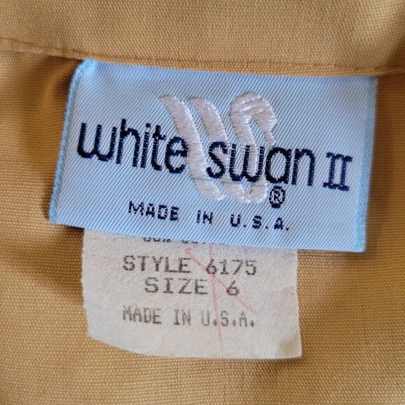 White Swan II Button Front Dress 6 Asylum Lab Costume Cosplay Nurse Maid - Picture 2 of 7